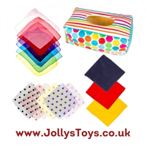 Sensory Tissue Box Toy for Babies
